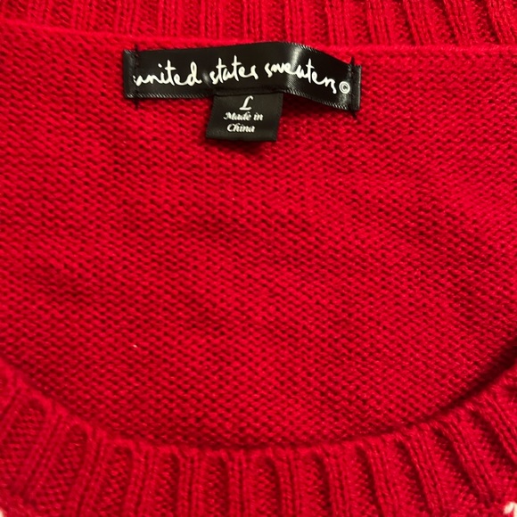 Llama Holiday Sweater Dress! Worn only once - Picture 2 of 4